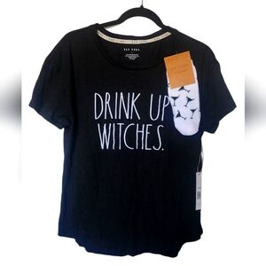 Rae Dunn Graphic Tee And Socks Set